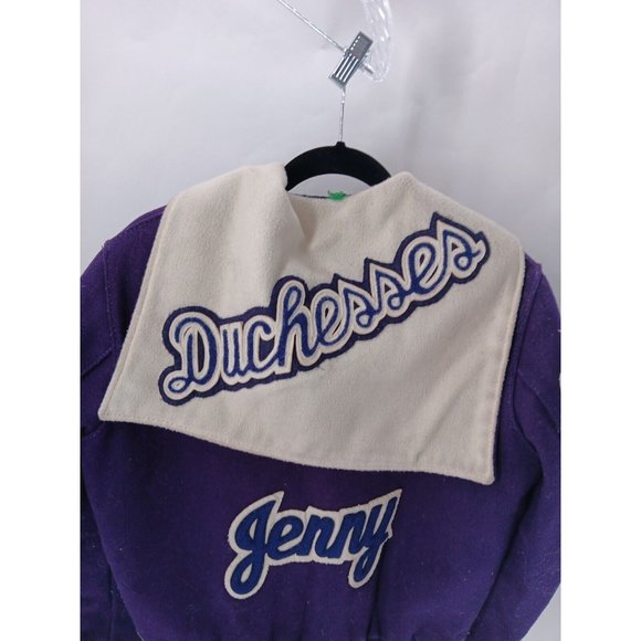 Delong Cheerleading Jacket Size 36  Cheer Vintage 1985 "Jenny" Duchesses - Picture 7 of 7